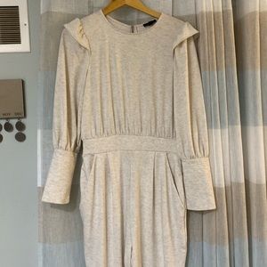 Elegant Cream Jumpsuit